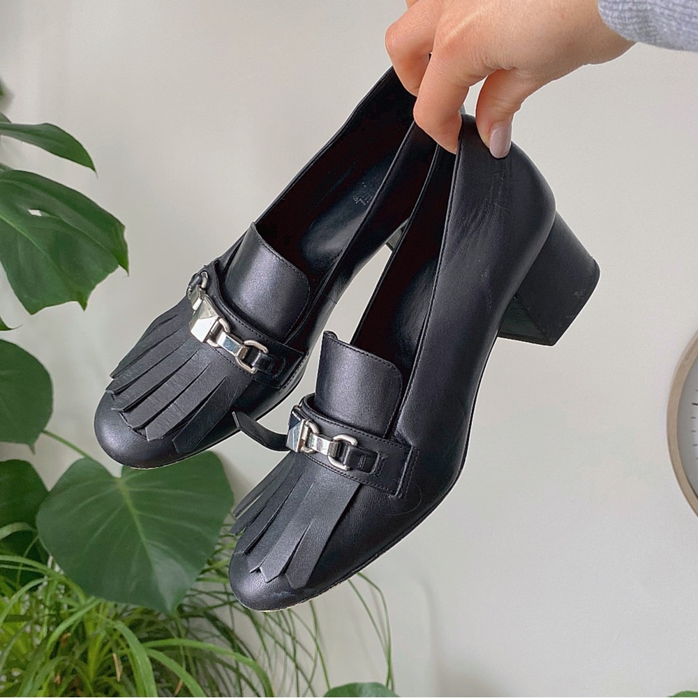 Micheal Kors heeled loafers